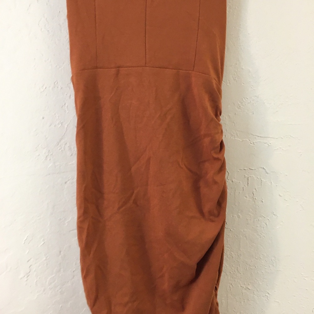 Elliatt Neverland Dress NWT Large Chocolate Bodycon Resortwear Vacation Party - Picture 11 of 14
